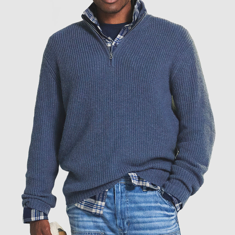 Cashmere Business Casual Sweater - Victor – product view 1
