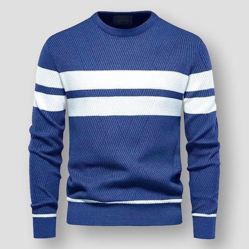 Striped Men's Sweater - Sebastian – product view 1