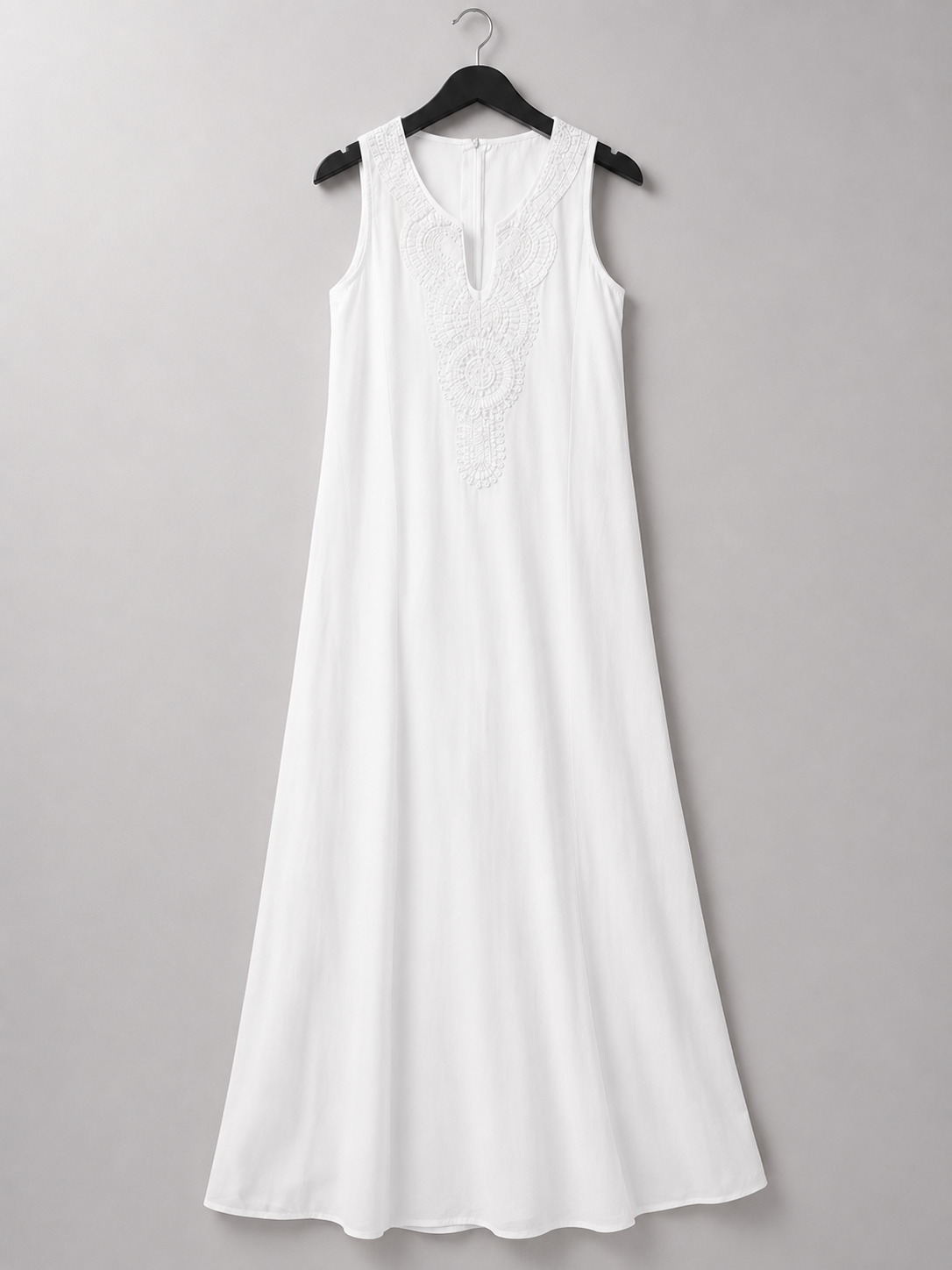 Ivory Lace Maxi Dress