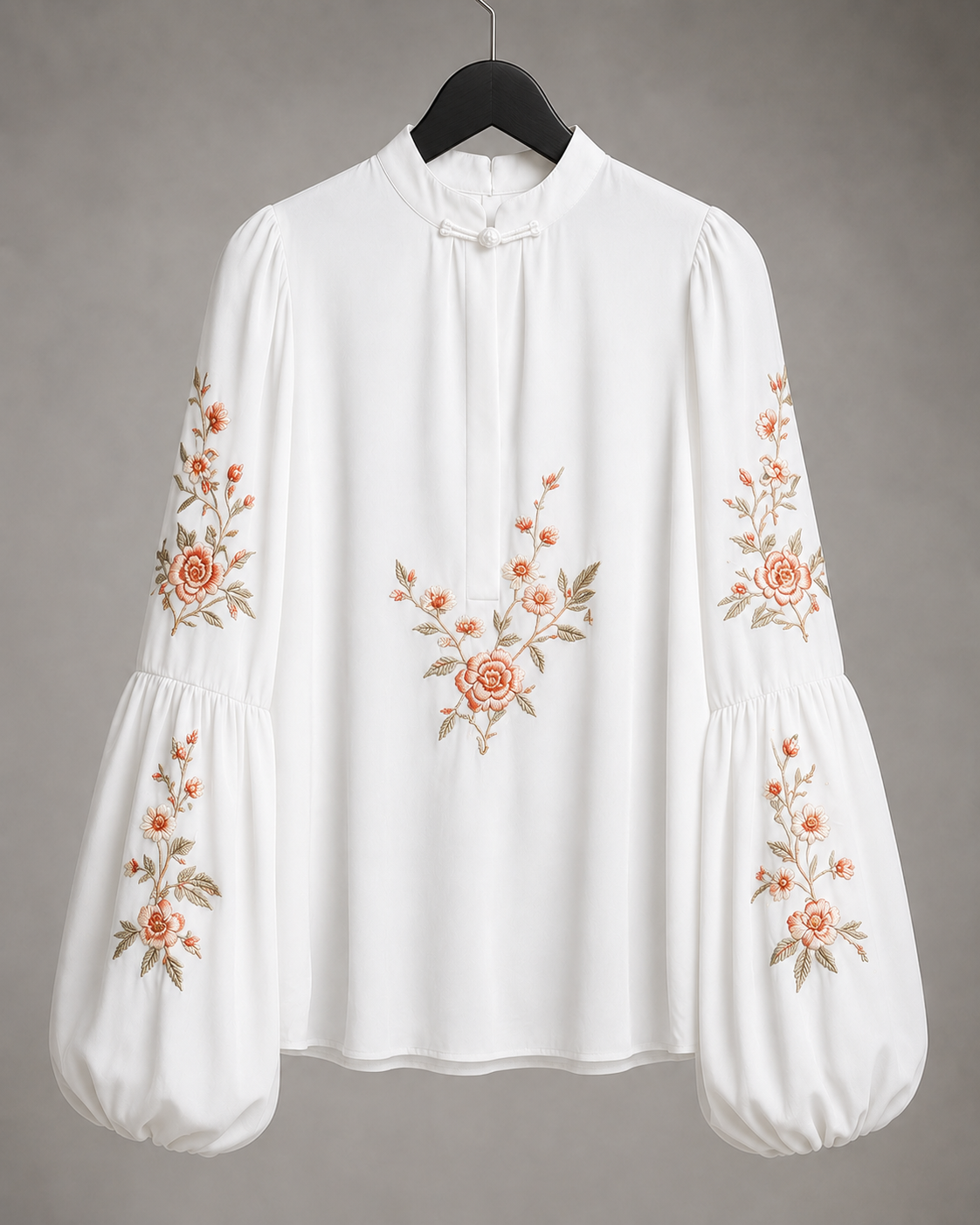 Ivory Embroidered Blouse