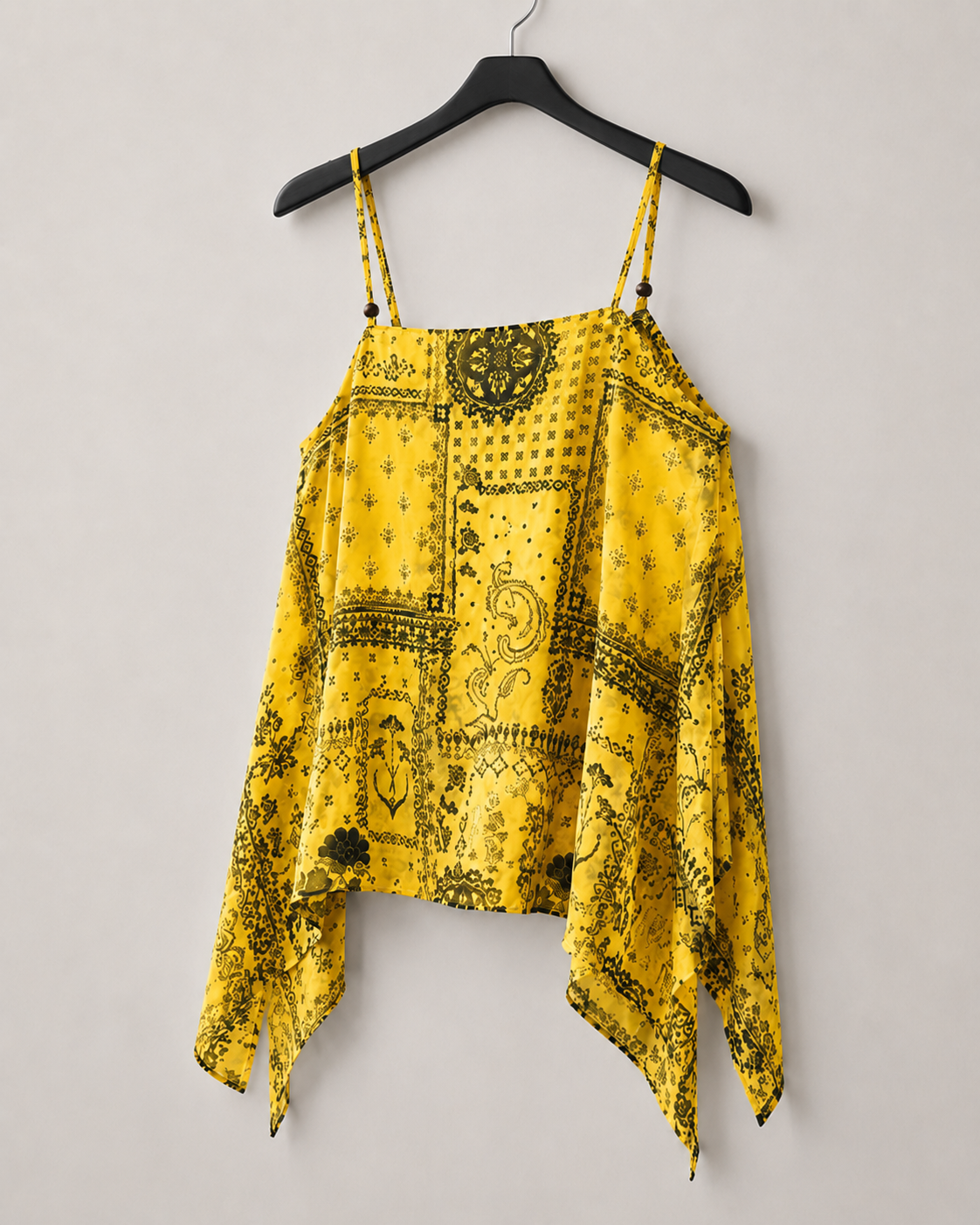 Golden Paisley Cami Top