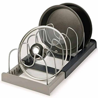 Expandable Pan and Lid Organizer