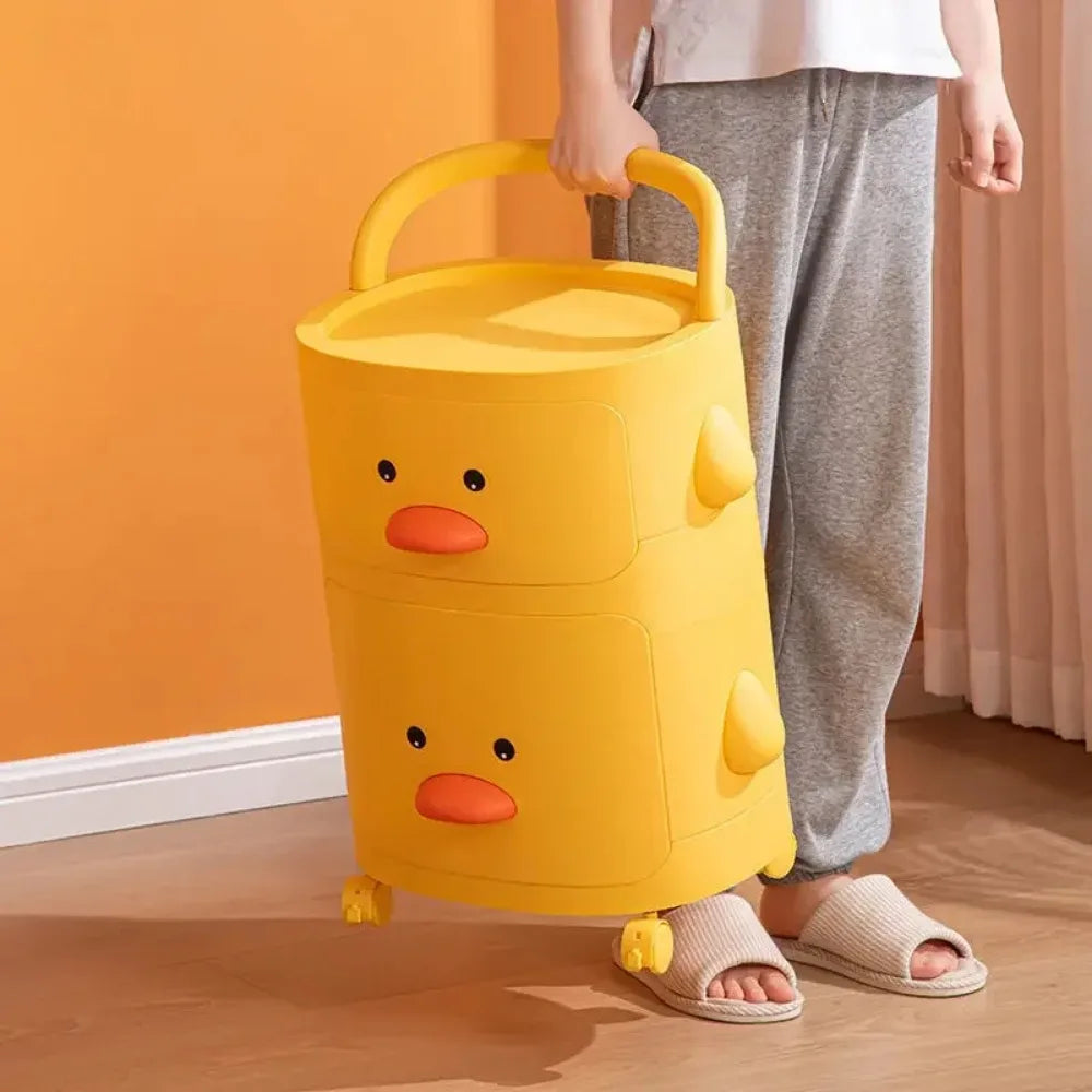 Toy Storage Rack Trolley Little Duck