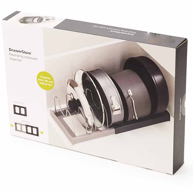 Expandable Pan and Lid Organizer