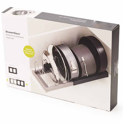 Expandable Pan and Lid Organizer