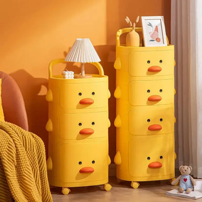 Toy Storage Rack Trolley Little Duck