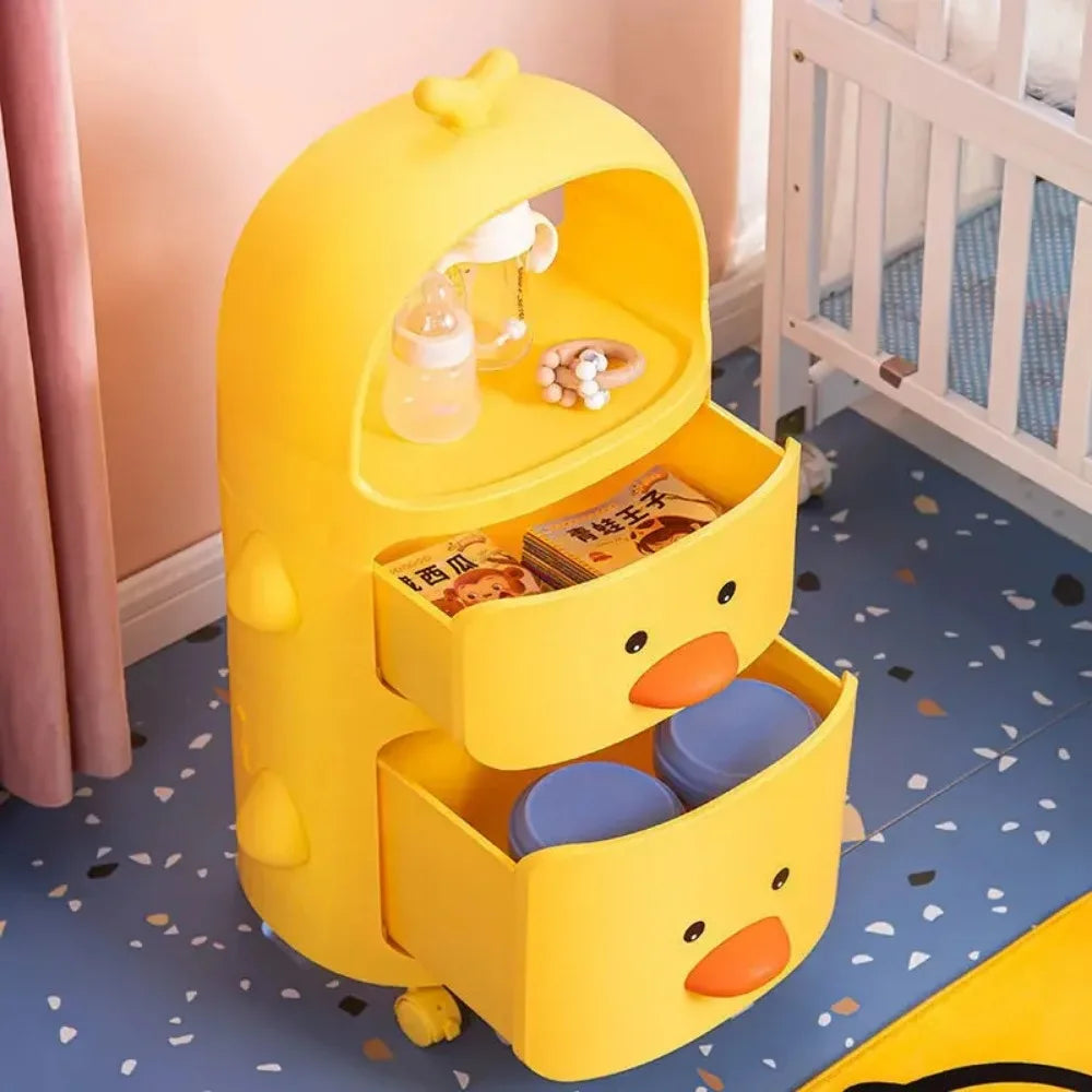 Toy Storage Rack Trolley Little Duck