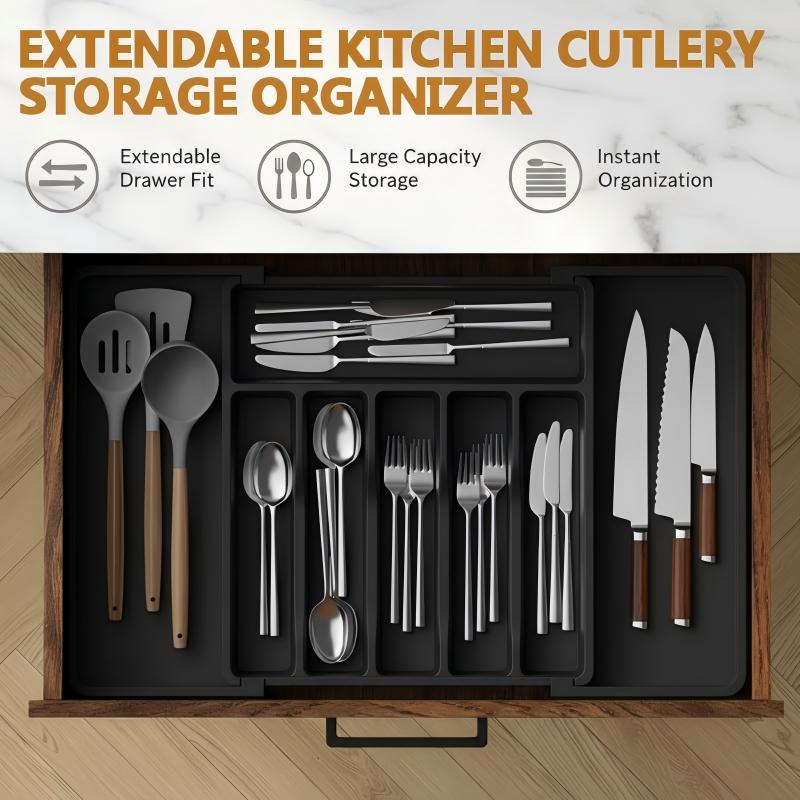 Expandable Cutlery Drawer Organizer