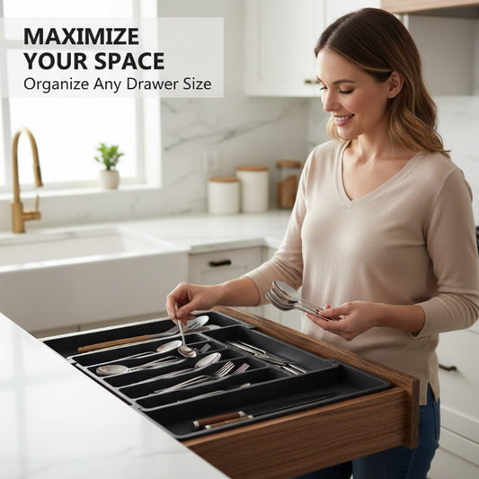 Expandable Cutlery Drawer Organizer
