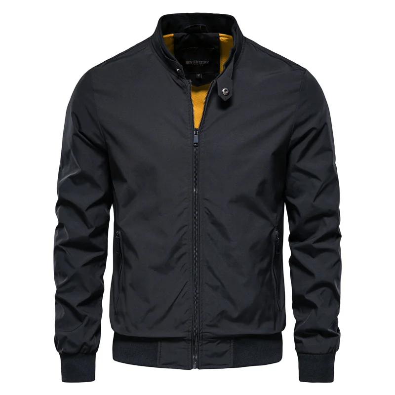 Men's Classic Zip-Up Bomber Jacket – Casual Everyday Outerwear – product view 1