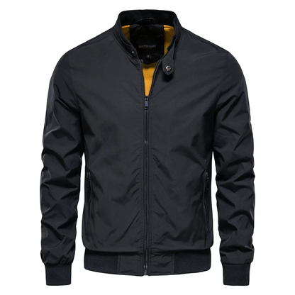 Men's Classic Zip-Up Bomber Jacket – Casual Everyday Outerwear – product view 1