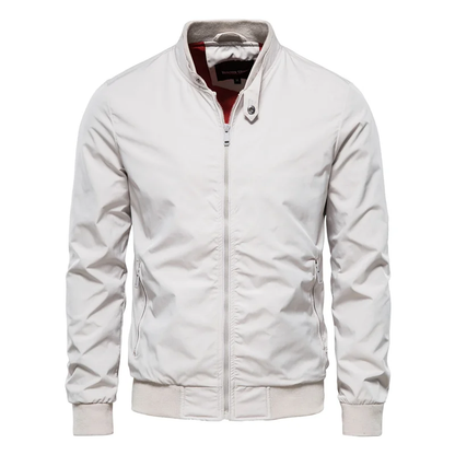 Men's Classic Zip-Up Bomber Jacket – Casual Everyday Outerwear – product view 4