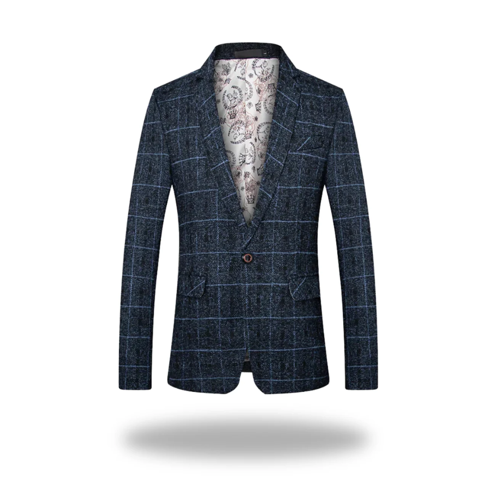 Men's Modern Tailored Jacket – Refined Smart-Casual Style – product view 4