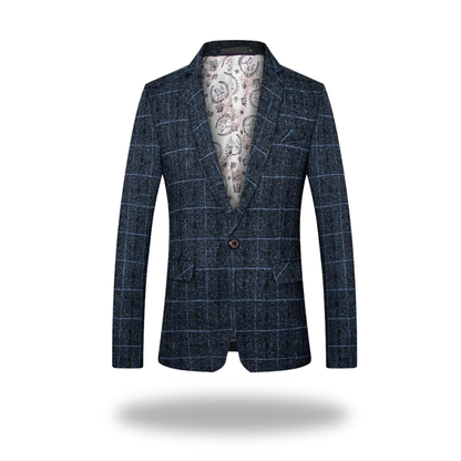 Men's Modern Tailored Jacket – Refined Smart-Casual Style – product view 4