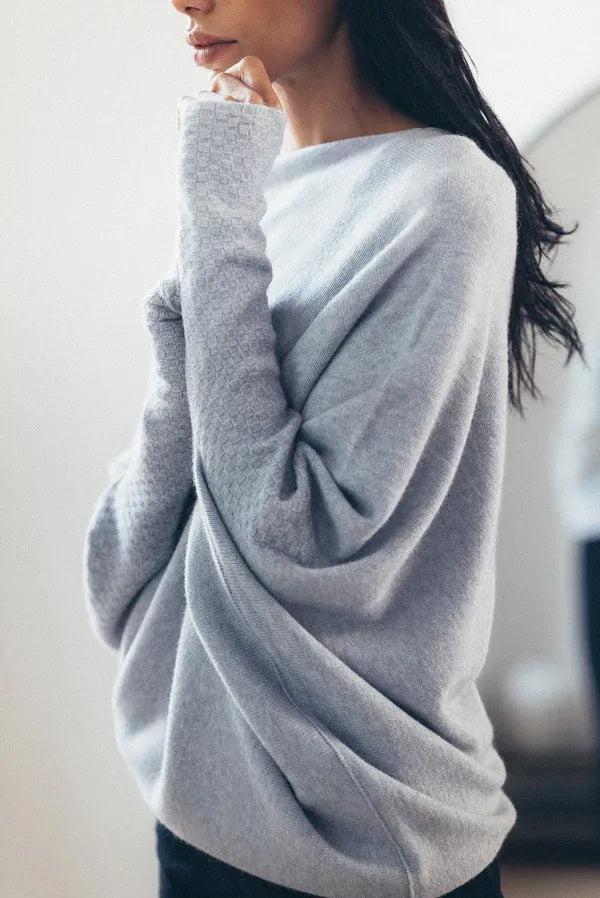 Asymmetric Oversized Women's Sweater - Sophia – product view 1