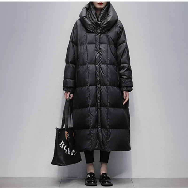 Long Ladies Winter Jacket - Amara – product view 1