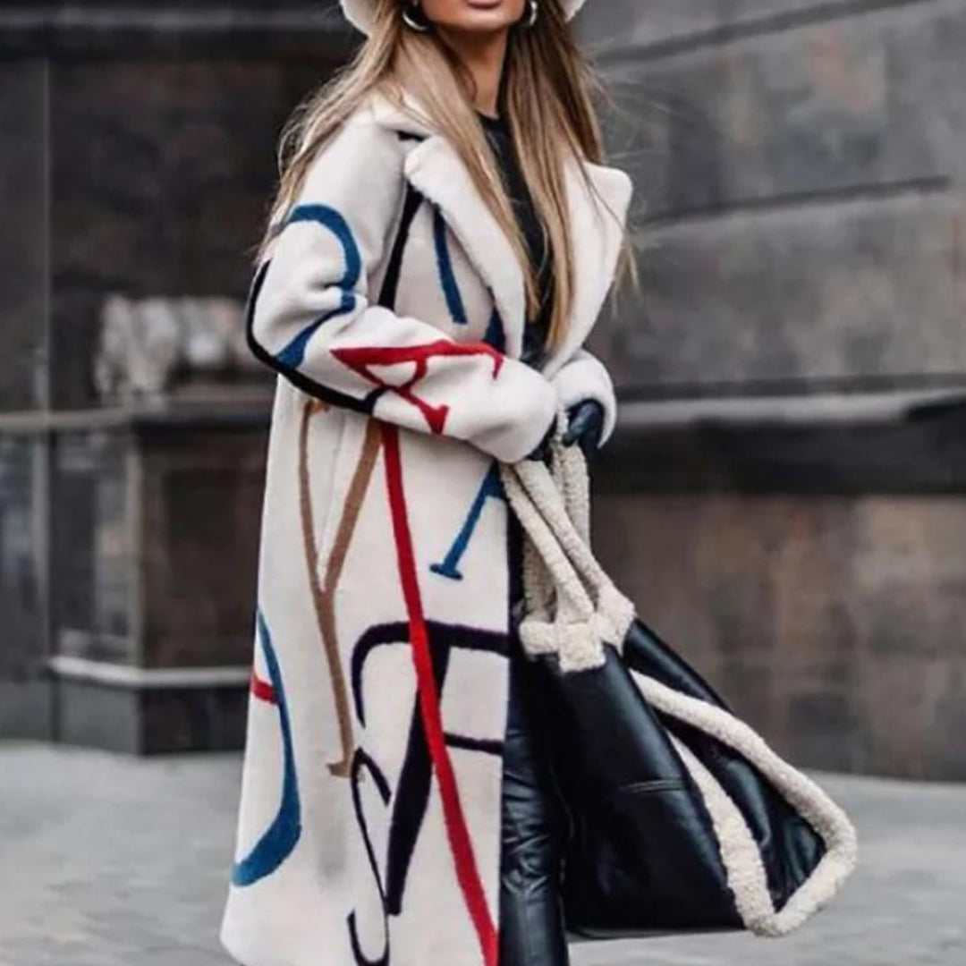 Long Warm Ladies Winter Coat - Sofia – product view 1