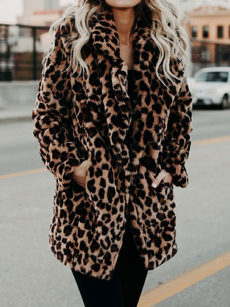 Leopard Winter Coat - WildFrost – product view 1