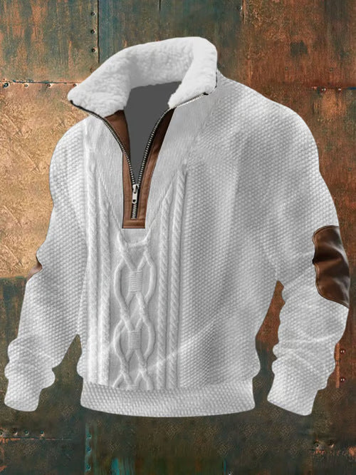 Shirt With High Collar And Lining – product view 1