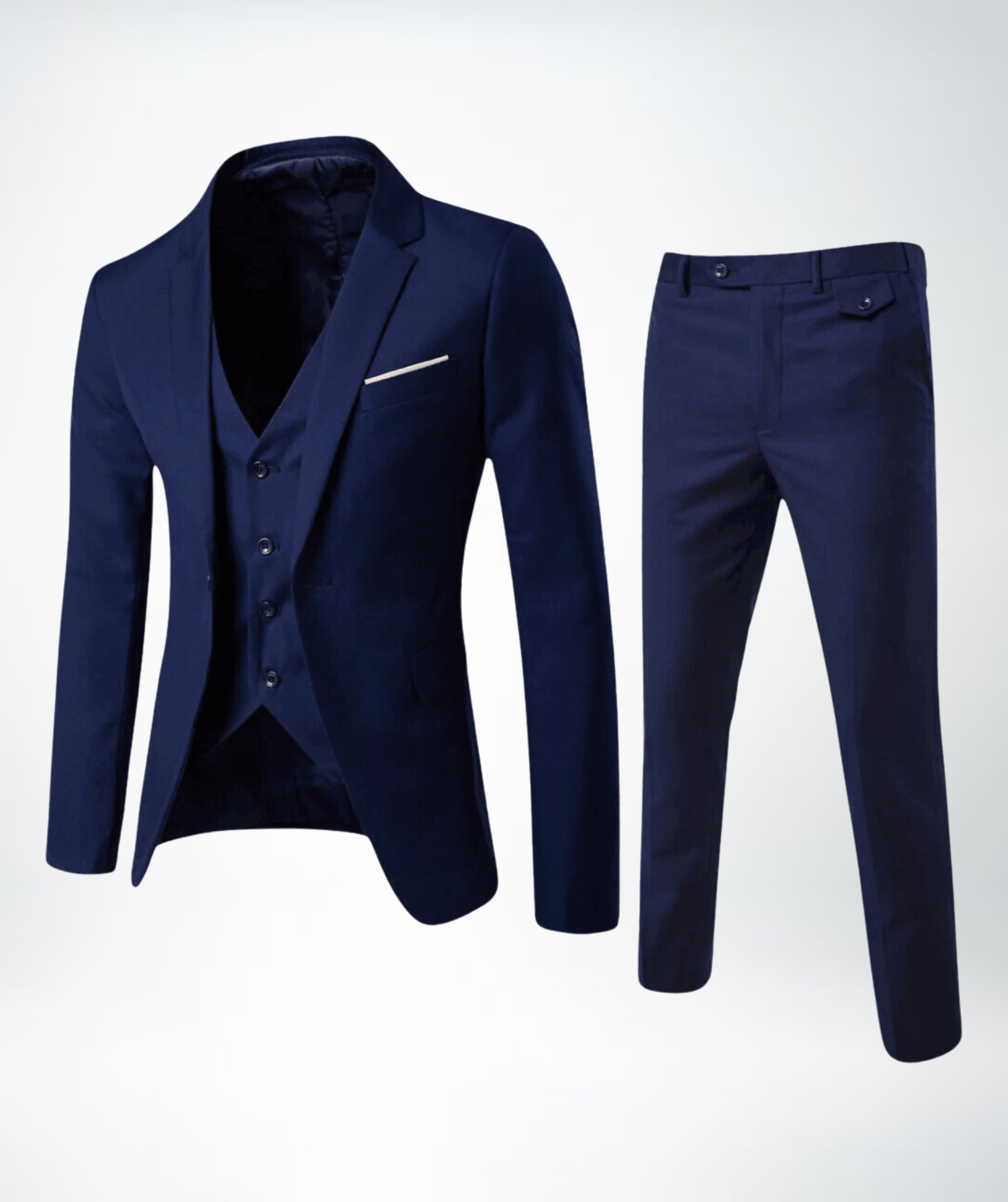 Stylish Three-Piece Men's Suit - Lucas – product view 1
