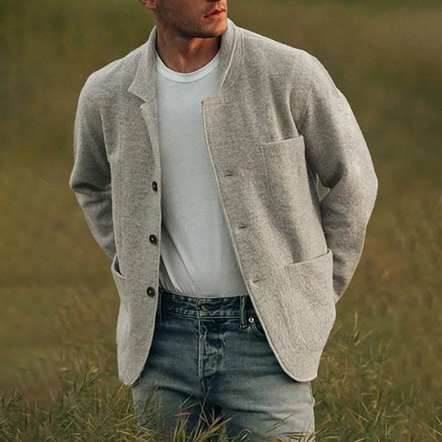 Modern Casual Men's Blazer - Aiden – product view 1