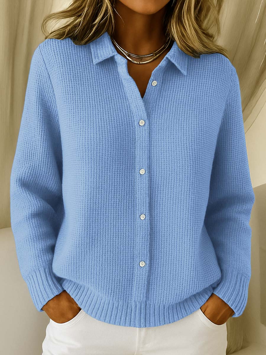 Classic Knitted Button Cardigan – product view 1