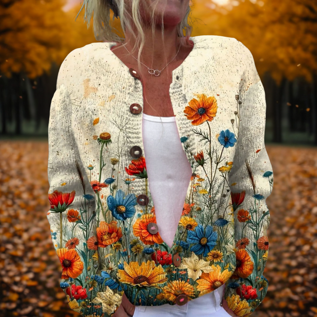 Vintage Flower Cardigan – product view 1