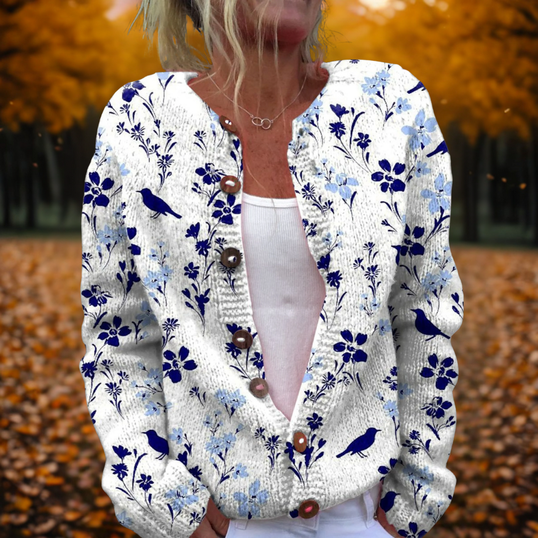 Vintage Flowers Cardigan – product view 1