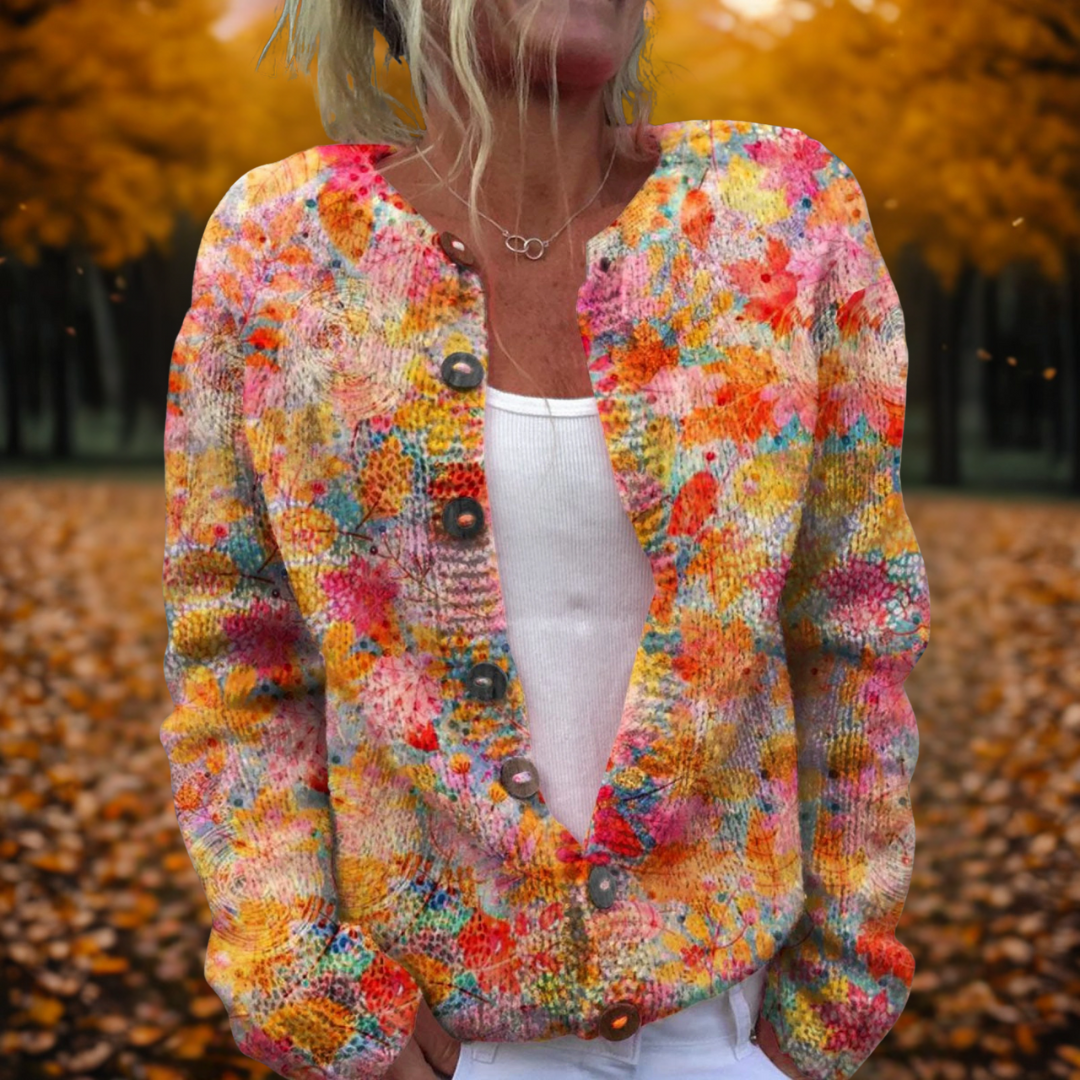 Floral Print Cardigan – product view 1