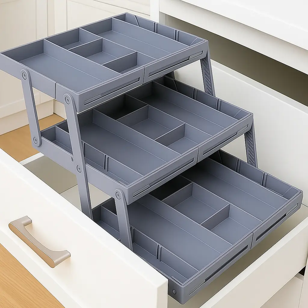 Smart 3-Tier Drawer Organizer