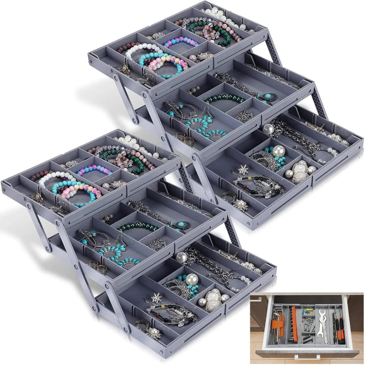 Three-Tier Drawer Organizer