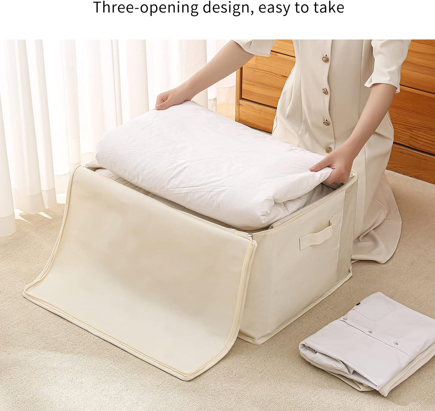 Canvas Organizer Set Doppelte Mit Griffen Und