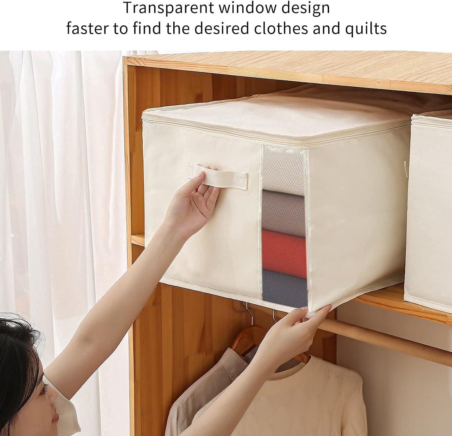 Canvas Organizer Set Doppelte Mit Griffen Und