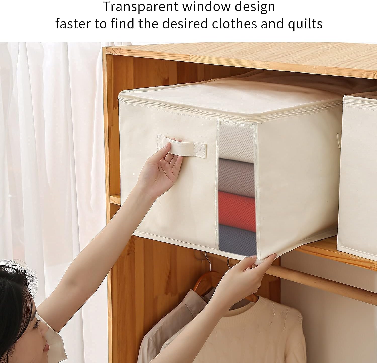 Canvas Organizer Set Doppelte Mit Griffen Und