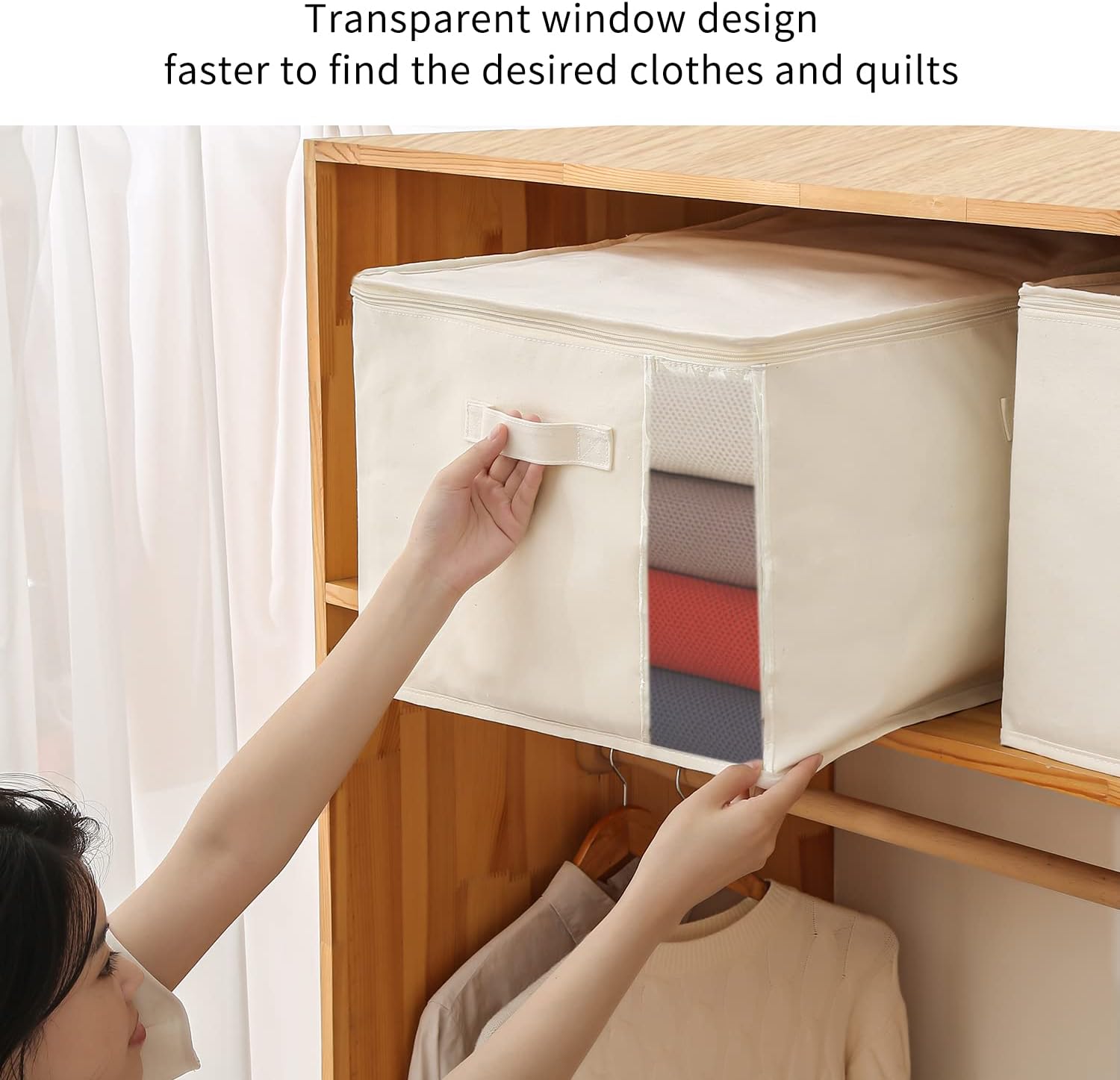 Canvas Organizer Set Doppelte Mit Griffen Und
