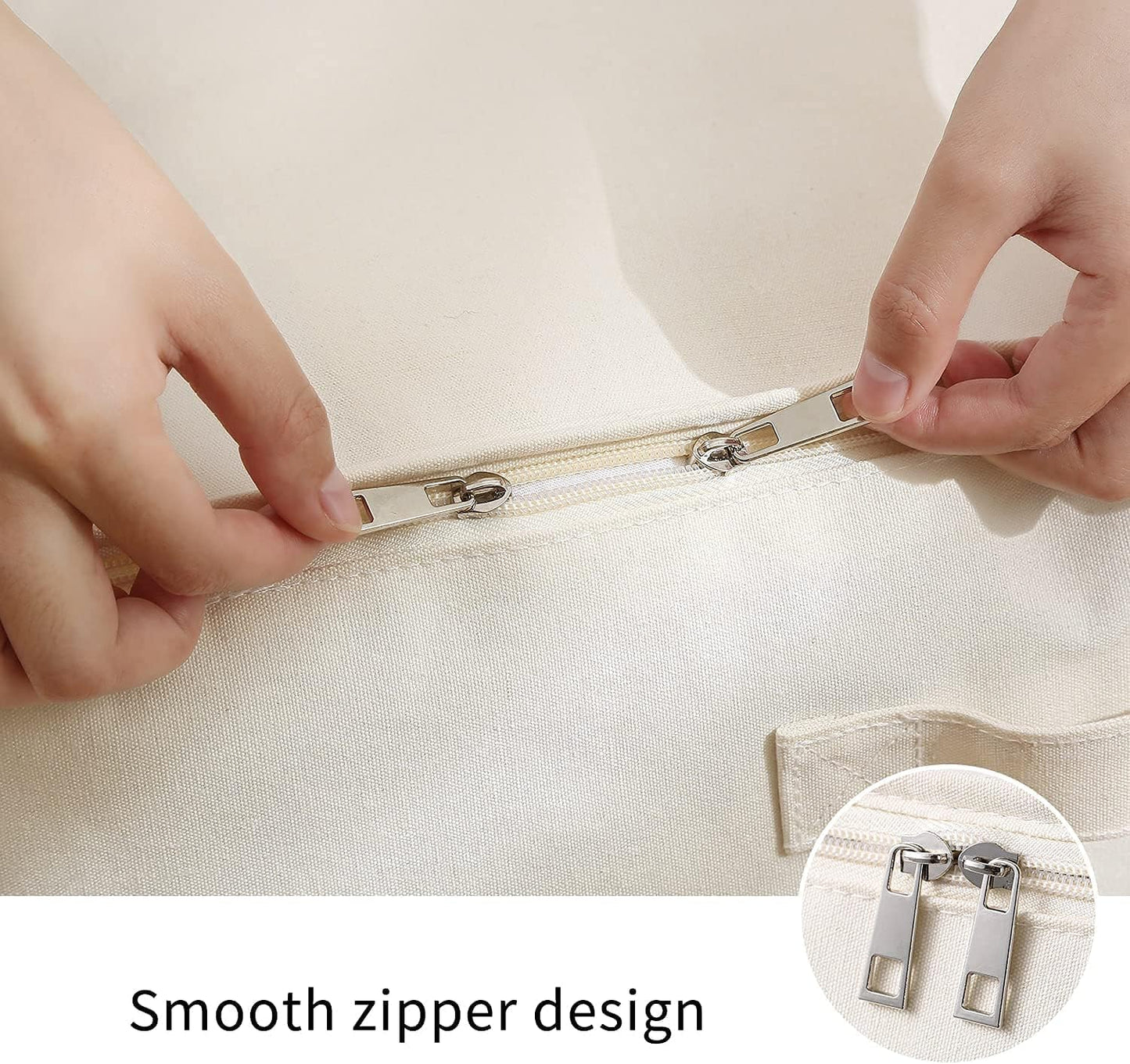 Canvas Organizer Set Doppelte Mit Griffen Und