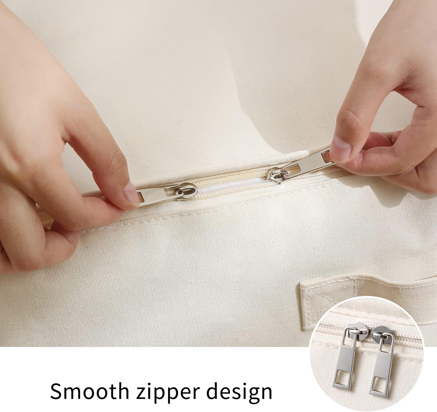 Canvas Organizer Set Doppelte Mit Griffen Und
